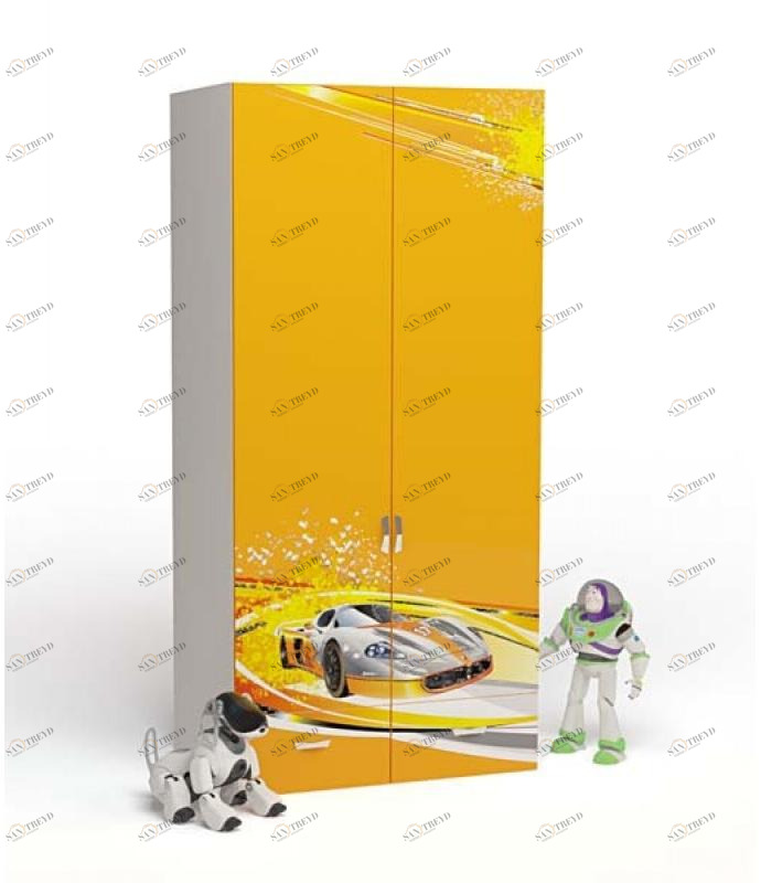 Шкаф ABC-KING 2х дверный Champion , оранж 4631148150256