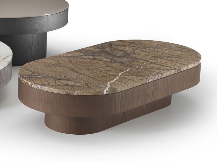 Овальный мраморный журнальный столик i 4 Mariani DOT ARCH-00043287