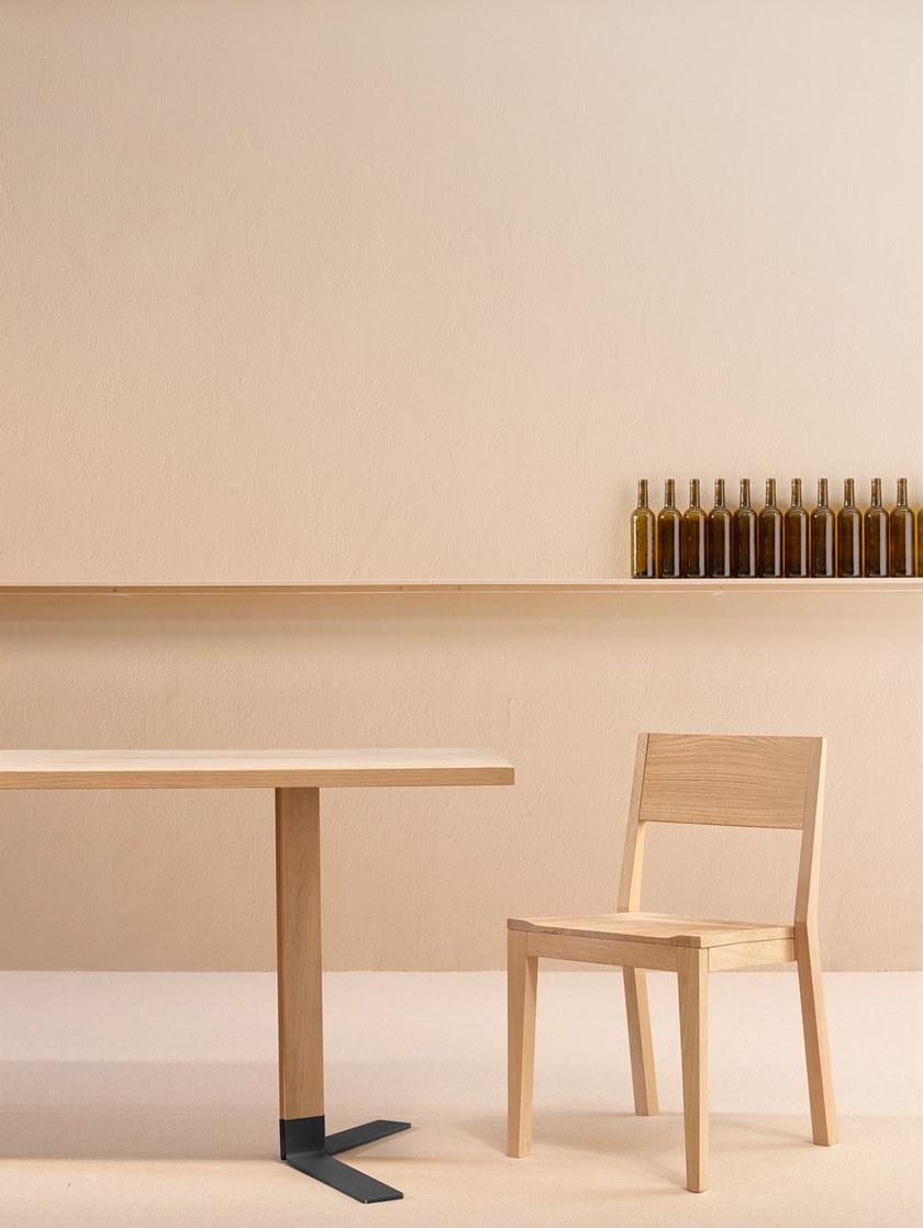 ONDARRETA Штабелируемый деревянный стул Iesu sun-id-1414763 - Вид №10