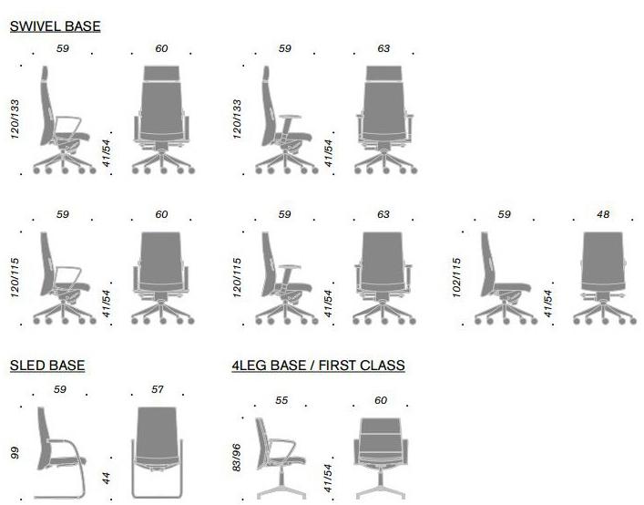 Ares Line Кожаное кресло руководителя с подлокотниками Trendy family sun-id-1419977 - Вид №1