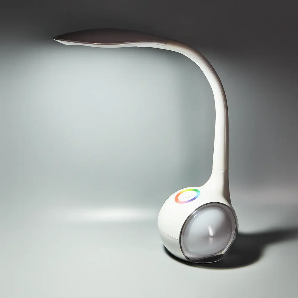 Настольная лампа светодиодная DPNR-LLTLL01-WTE регулируемый RGB свет цвета цвет белый DIOPRO STLM-2078174 - Вид №1