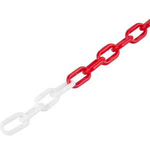 Цепь декоративная пластик 6 мм, на отрез