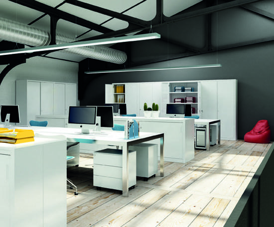 Dieffebi Офисный ящик из металла на колесиках Personal storage 9n1_0612r - Вид №6