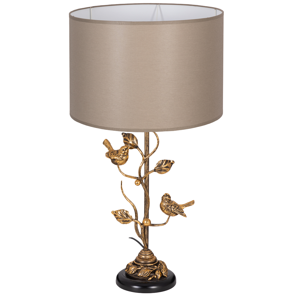 34084,35068 Настольная лампа Terra Spring Vintage Каштан Бронза BOGACHO 4656756150665, 4627196599673