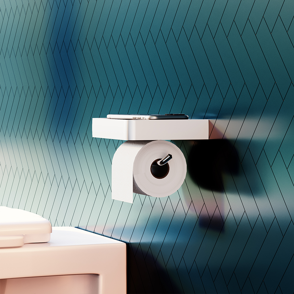 DA77341500 Держатель для туалетной бумаги Damixa Jupiter - Вид №3