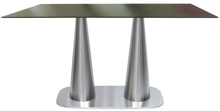 Vela Arredamenti Прямоугольный стол из нержавеющей стали Rondocono sun-id-1440672 - Вид №1