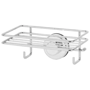 Полка для ванной комнаты Sensea Simply Lock на присоске металл