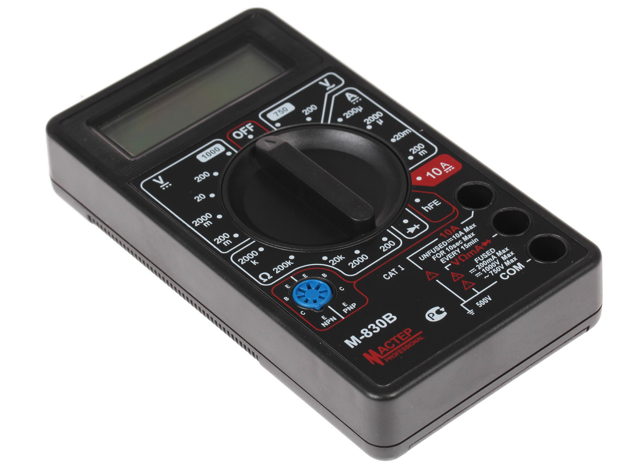 Мультиметр Master Professional M830B 1063067 STDN-0087930 - Вид №2