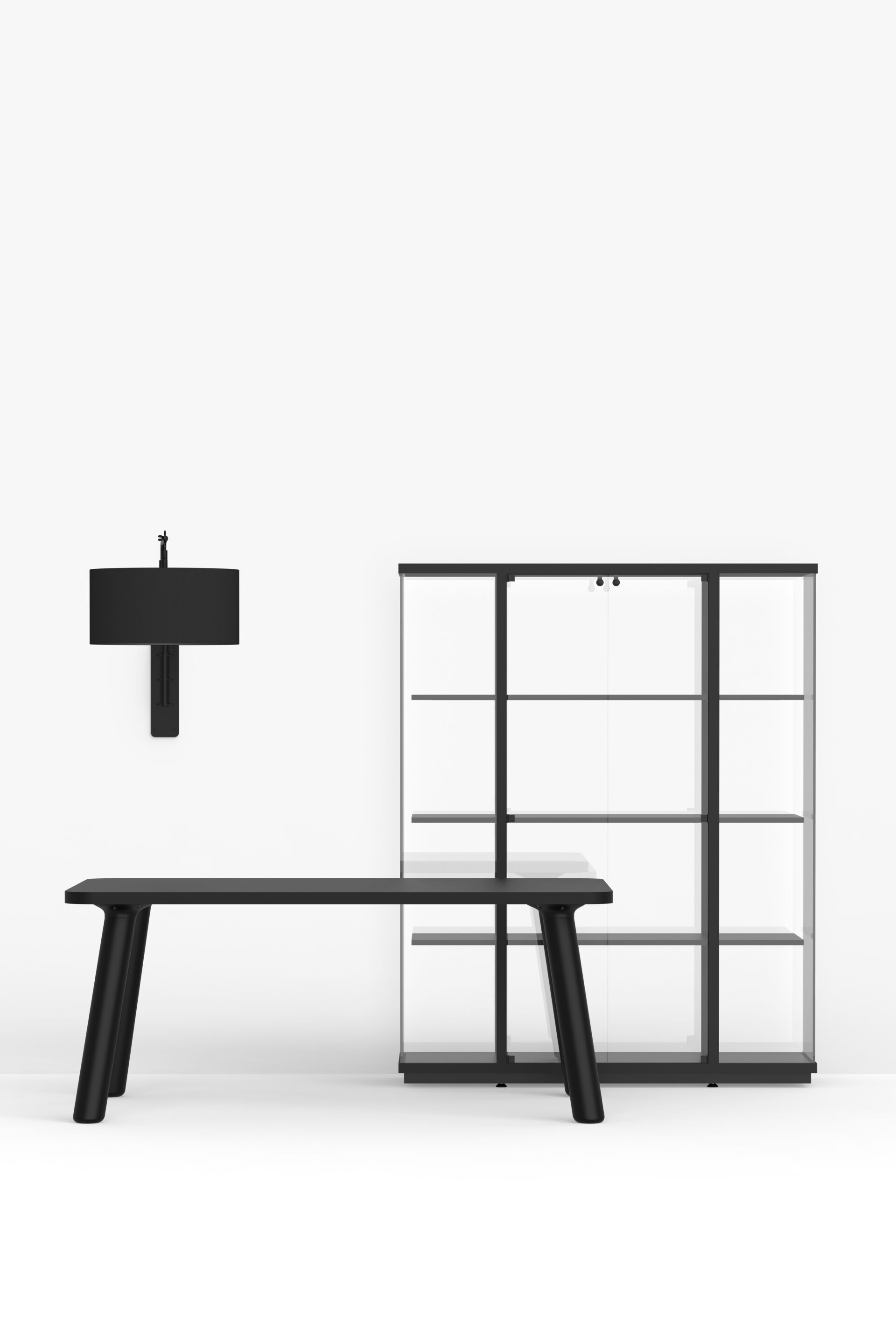 Прямоугольный стол из композитного материала и алюминия FUNCTIONALS MONOLITE ARCH-00136873 - Вид №22