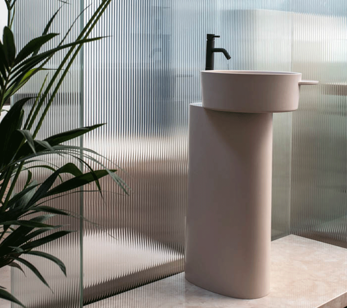 EXCONSTONDPLAT/LP Напольная раковина стоящая прямоугольная Ex.T Plateau - Вид №4