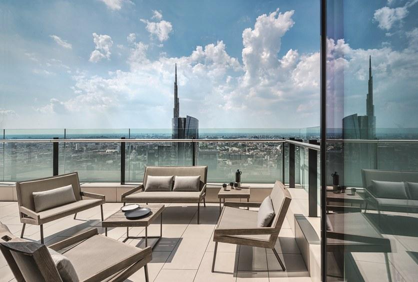 Ethimo Садовый диван 2 мест из батилина® Allaperto Aad200gc0 - Вид №1