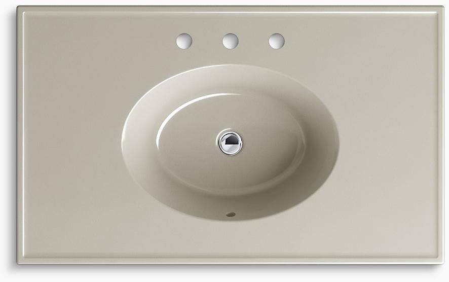 K-2798-8-G82 Накладная раковина на столешницу  прямоугольная Kohler  - Вид №2