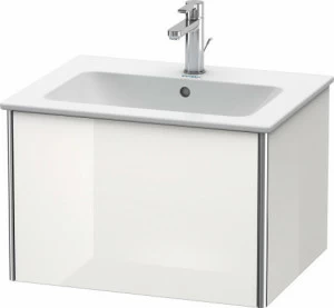 XS407108585 Тумбочка подвесная XSquare #XS4071 610 x 478 мм Белый глянцевый лак