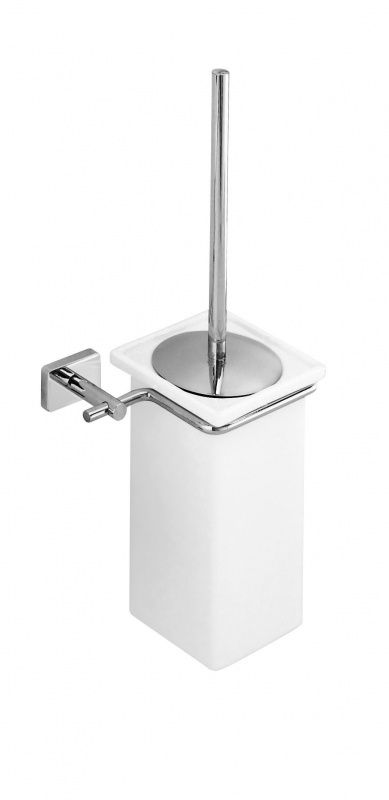 6633/03(13) Gedy Minnesota, настенный керамический ерш, цвет хром Santreyd 