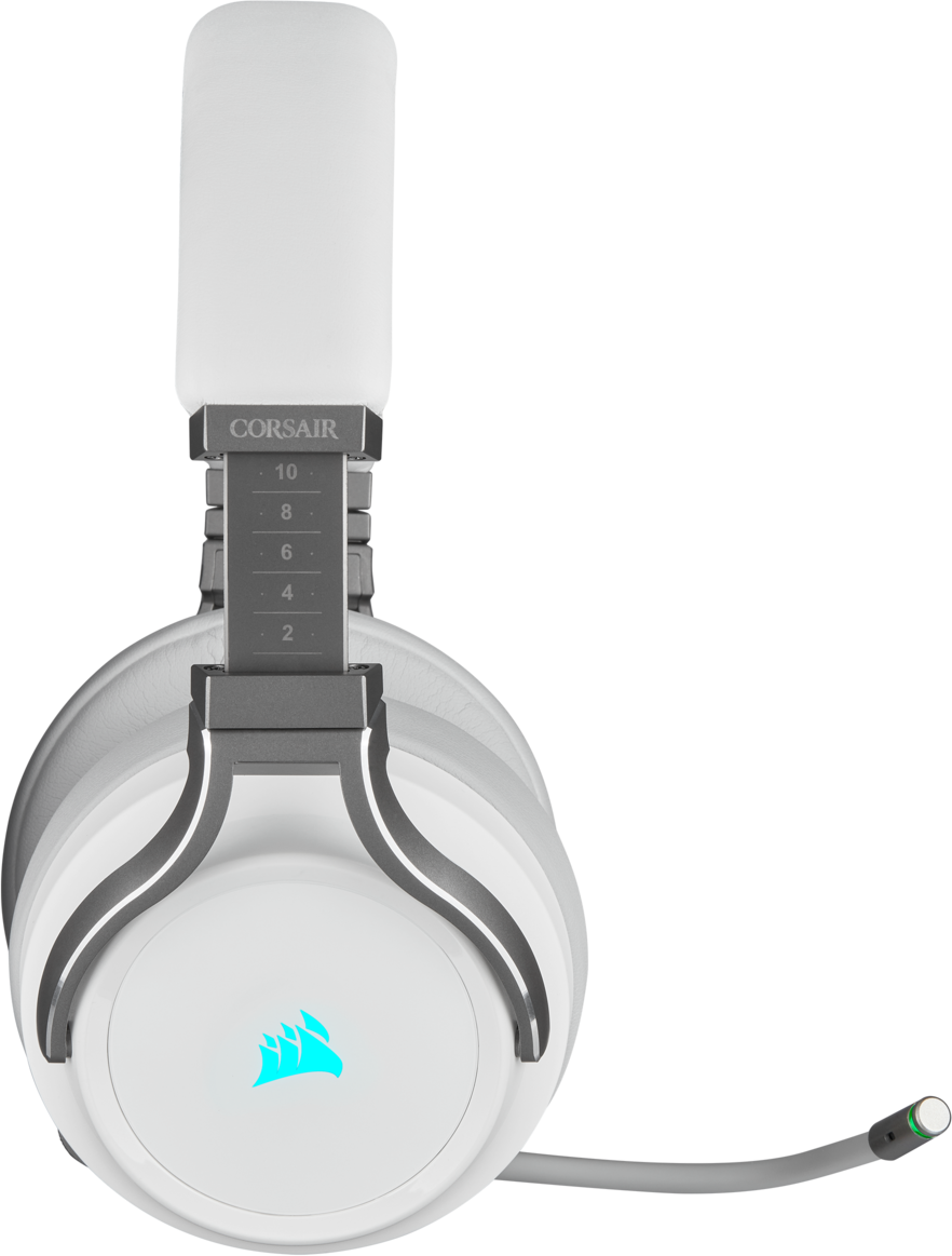 CA-9011186-EU Игровая гарнитура gaming™ virtuoso rgb wireless high-fidelity gaming headset, white (eu version) Corsair Santreyd  - Вид №8