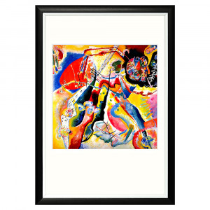 896513127_1818 Арт-постер «Картина с красным пятном» Object Desire