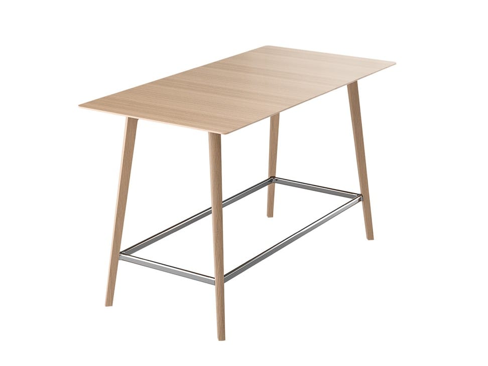 Высокий прямоугольный деревянный стол Brunner FINA ARCH-00085775