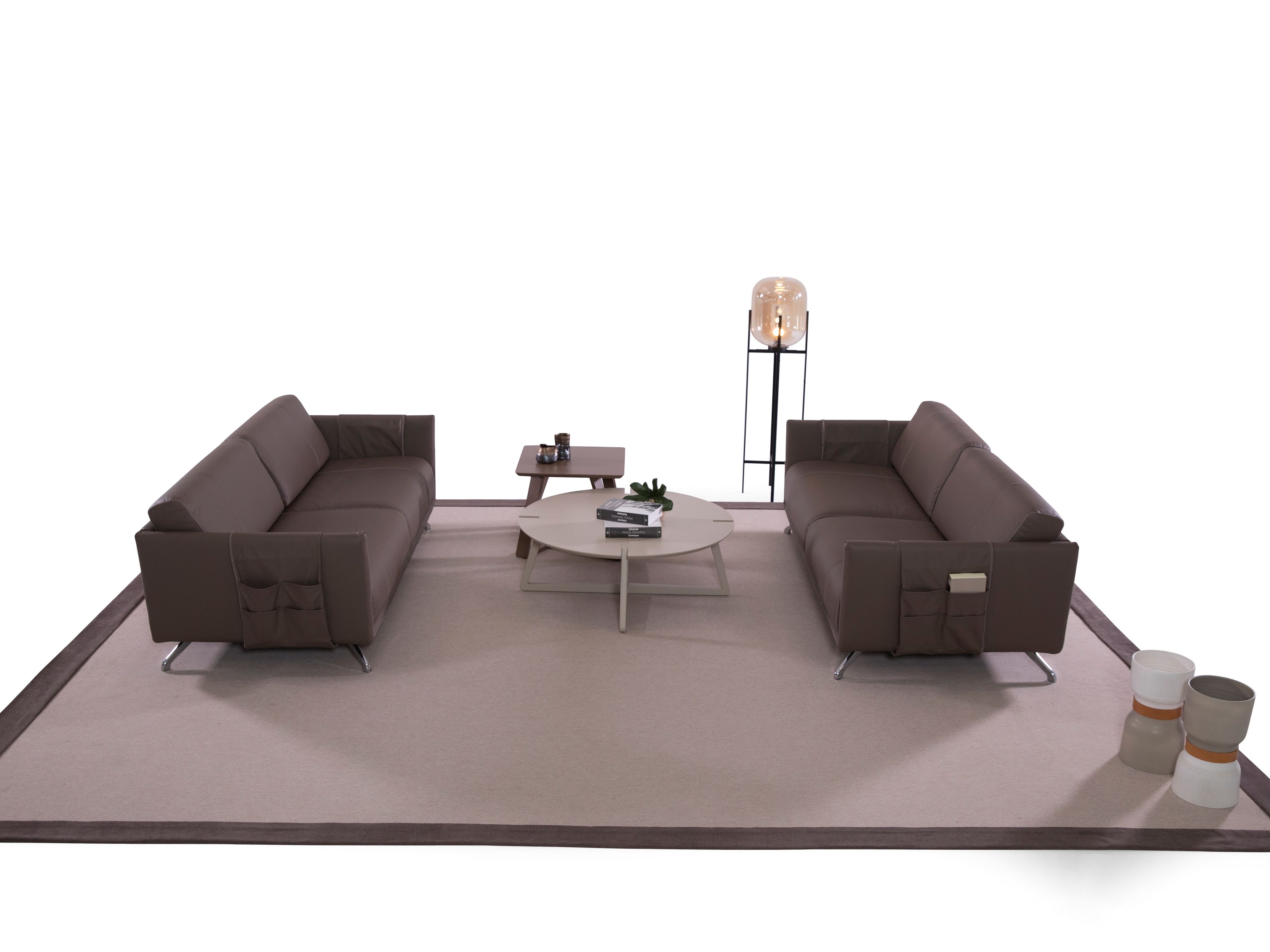 3-местный кожаный диван с журнальной стойкой ABLE MARRIOTT ARCH-00034384 - Вид №5