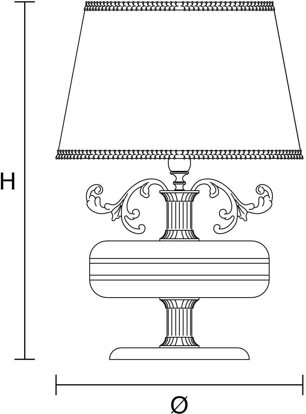 Masiero Настольная лампа из латуни Eternity sun-id-1429254 - Вид №1