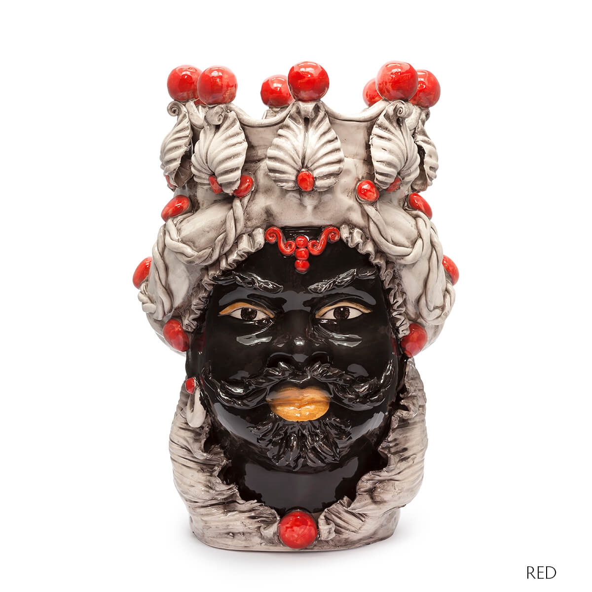 200655-CR ABHIKA ВАЗА МУЖСКАЯ МОРО БОЛЬШАЯ CRACKLÈ  - Вид №1