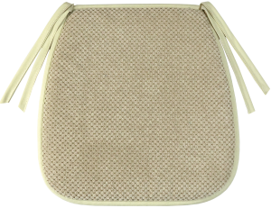 Подушка-галета Linen Way Цитус для стульев бежевая 38/27x40x3 см 84491313