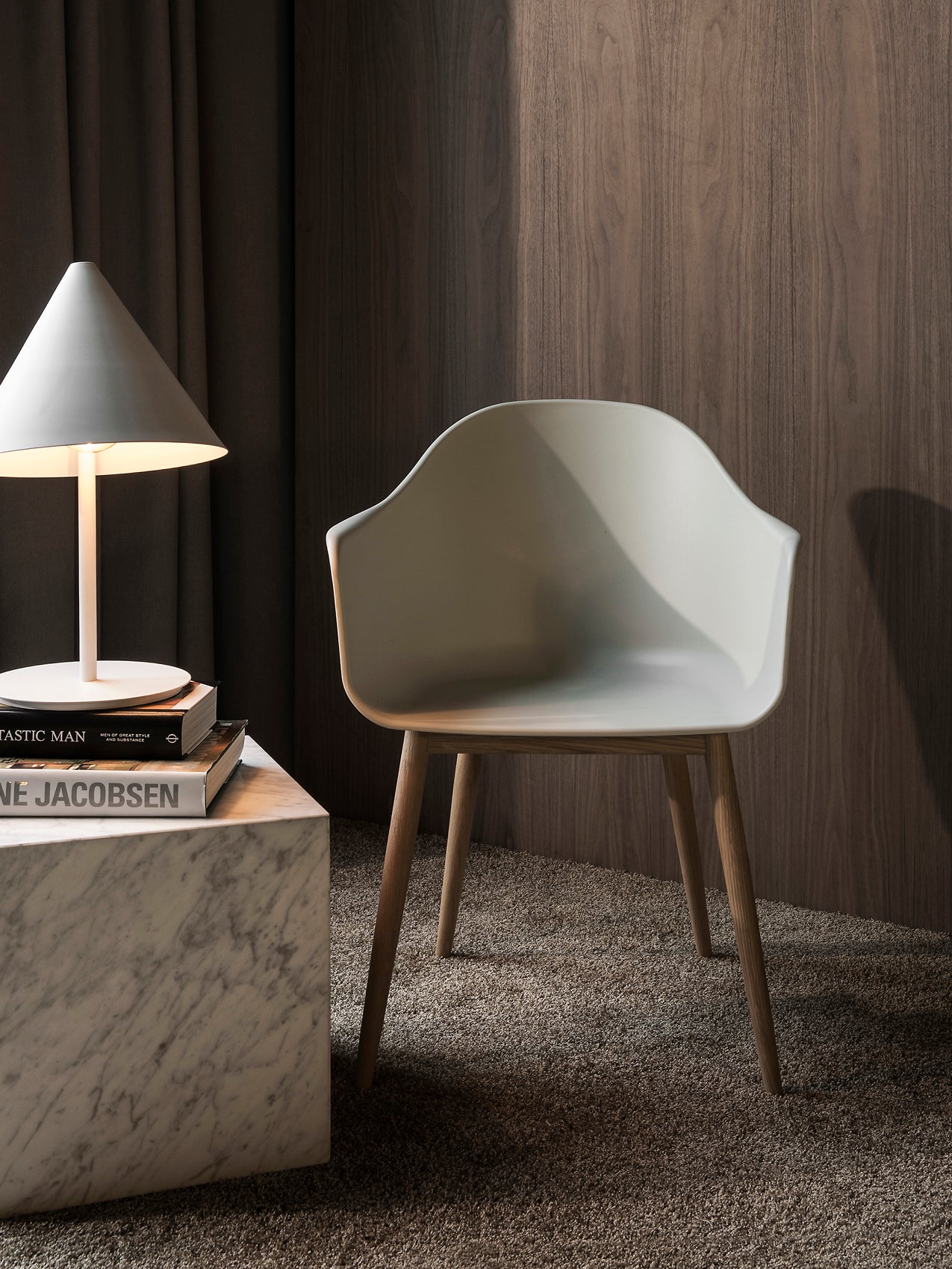 5709262027392 Кресло Harbour Arm Chair, Hard Shell LuceLight  - Вид №1