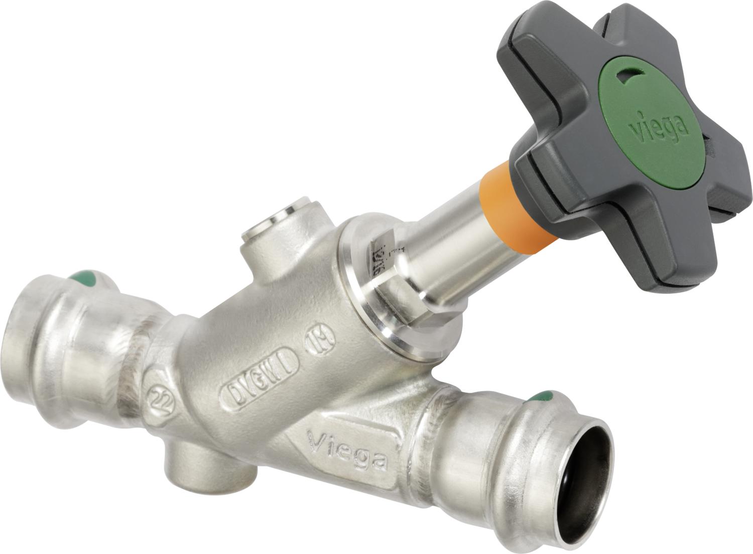 Viega Наклонный вентиль Easytop Inox 2337.5 (757892) 757 892