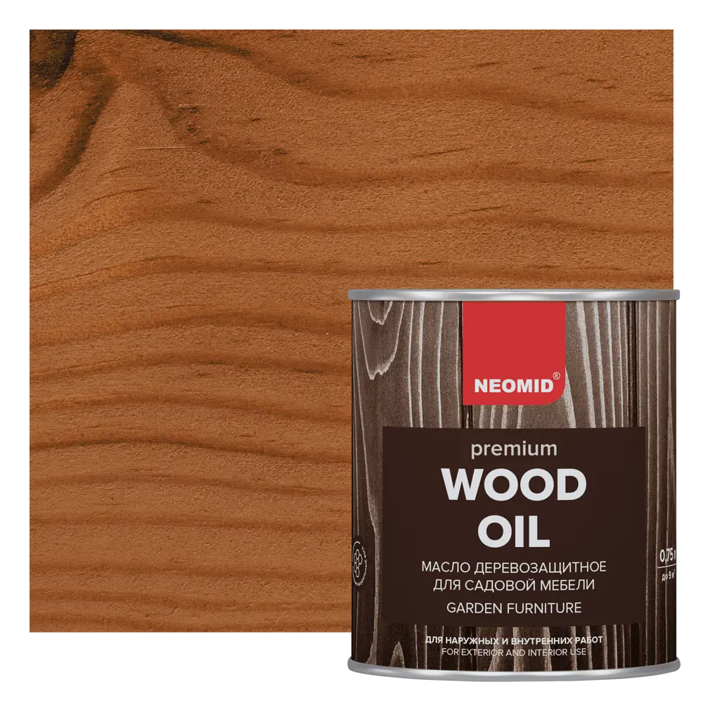 Масло для садовой мебели Neomid тик 0.75 л STLM-2046139