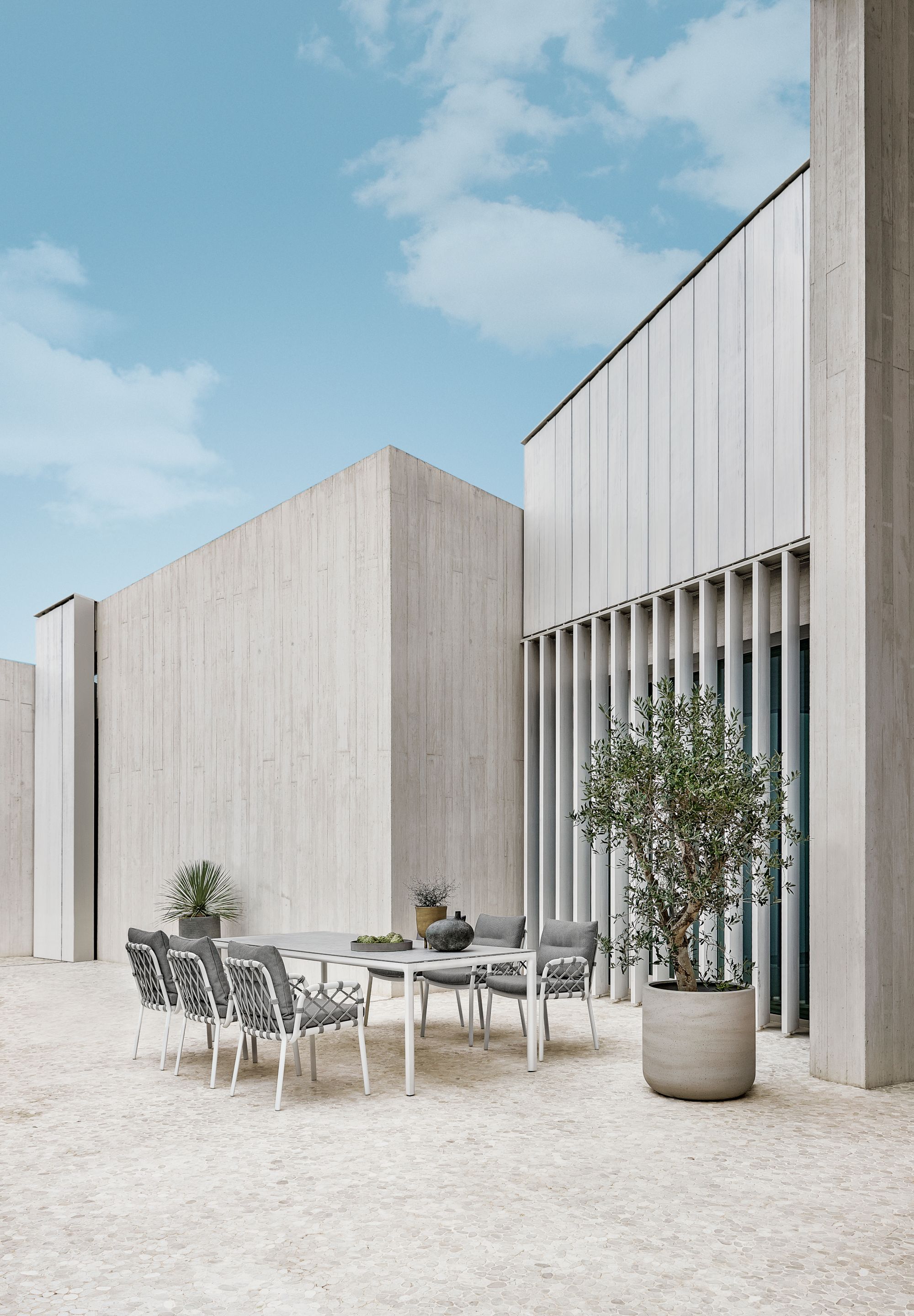 Тканевый садовый стул с подлокотниками solpuri Caro ARCH-00021932 - Вид №1