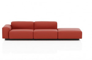VITRA Мягкий модульный диван Трехместный, платформа Jasper Morrison, 2016
