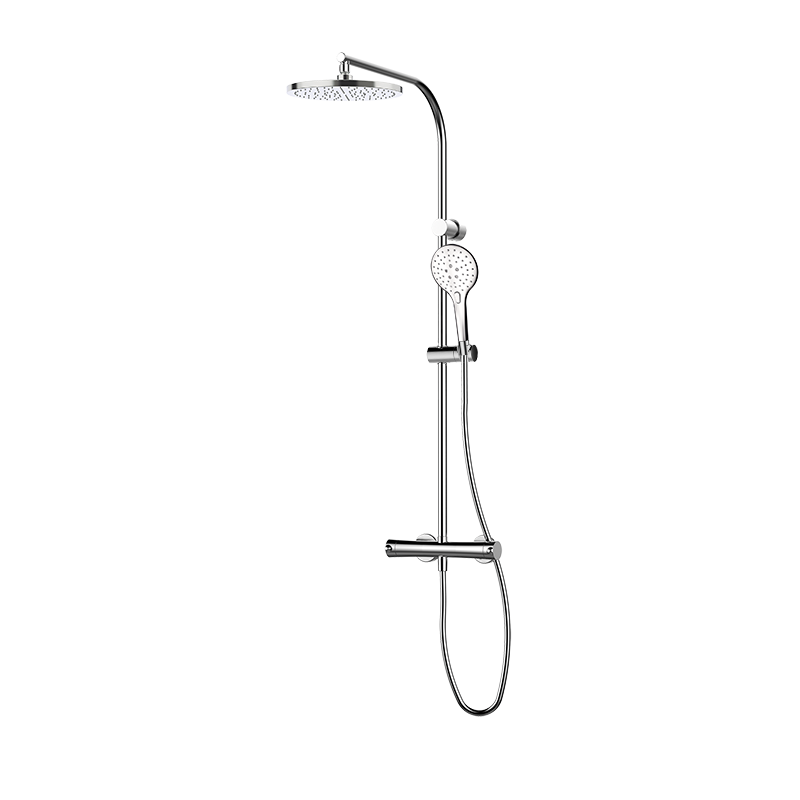 47432470XL PREMIUM Женский душ термостатический с колонкой Хром GRB MIXERS 