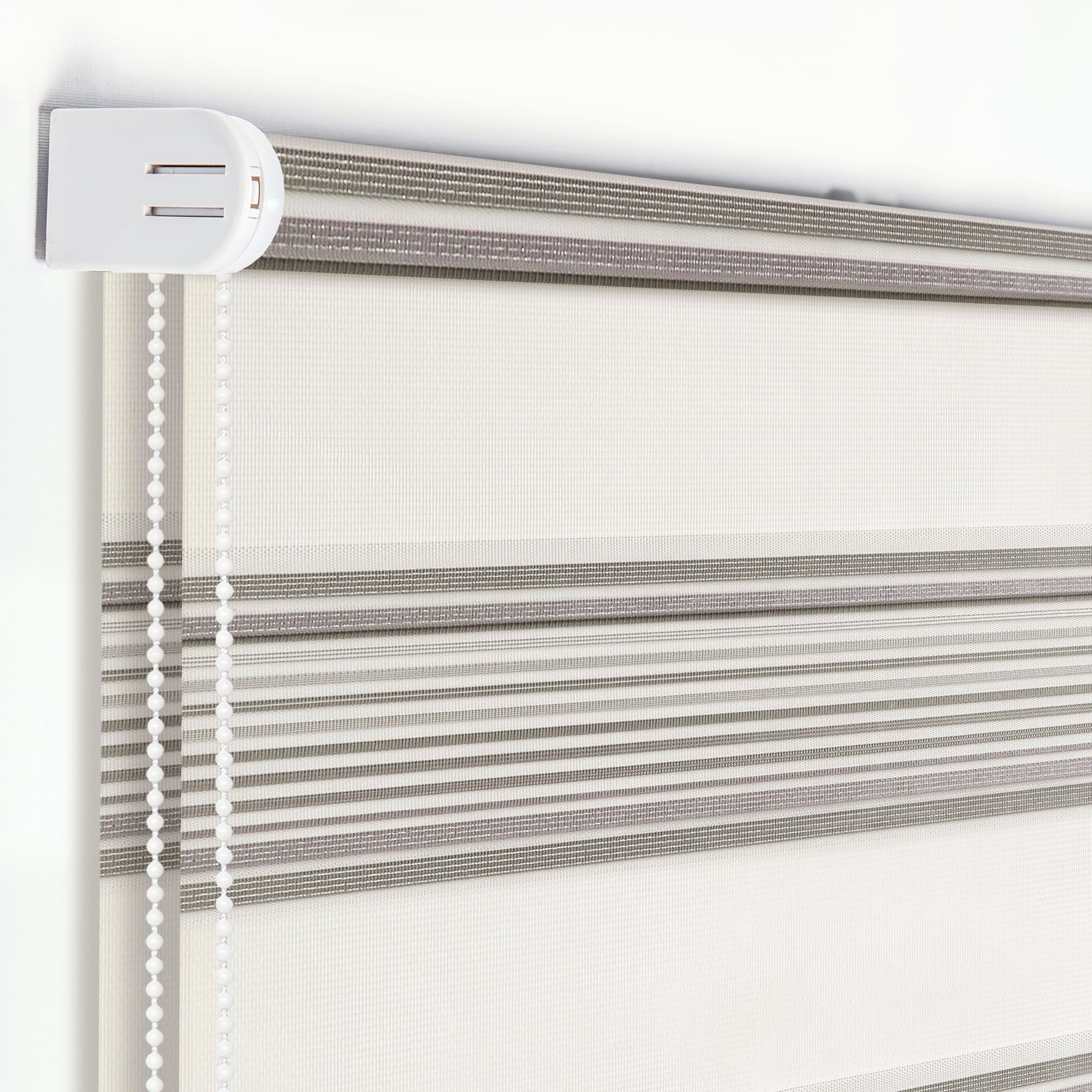 83502938 Штора рулонная день-ночь Miamoza Verona 120x160 см серая Santreyd  - Вид №1