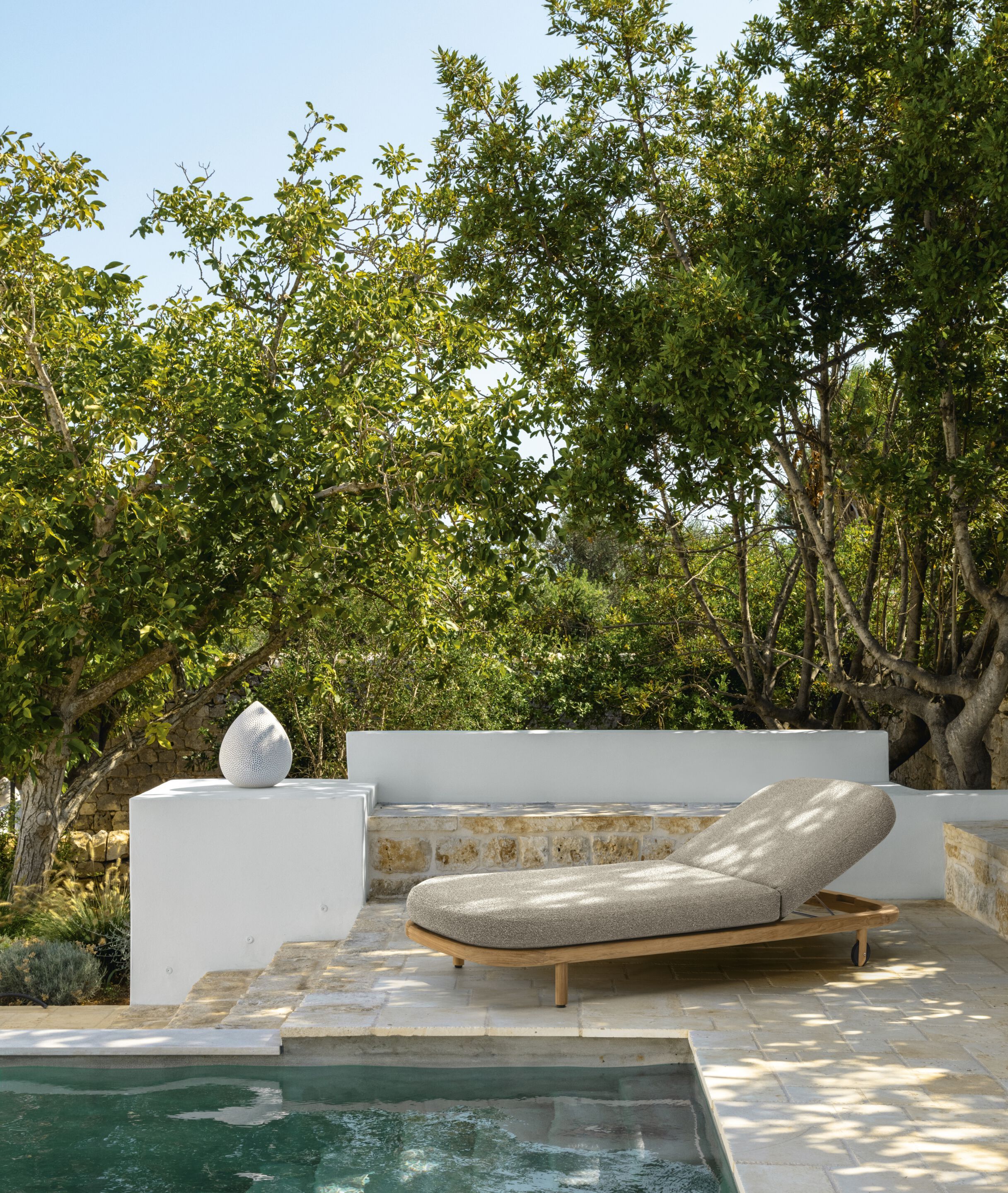 Тканевая откидная Садовая кровать с колесами Talenti Karen ARCH-00060848 - Вид №1