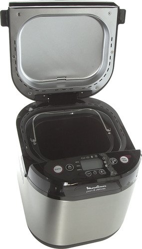 OW240E30 Хлебопечь / 12 прогр., макс.вес выпечки 1000 г, 720 вт, нерж.сталь/черный Moulinex Santreyd  - Вид №3