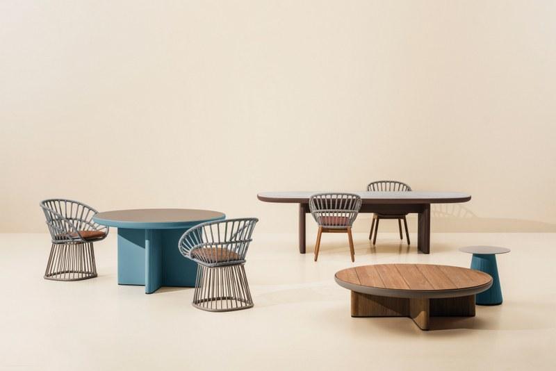 Kettal Сервиз садовый стол из тика Cala #27760 - Вид №1