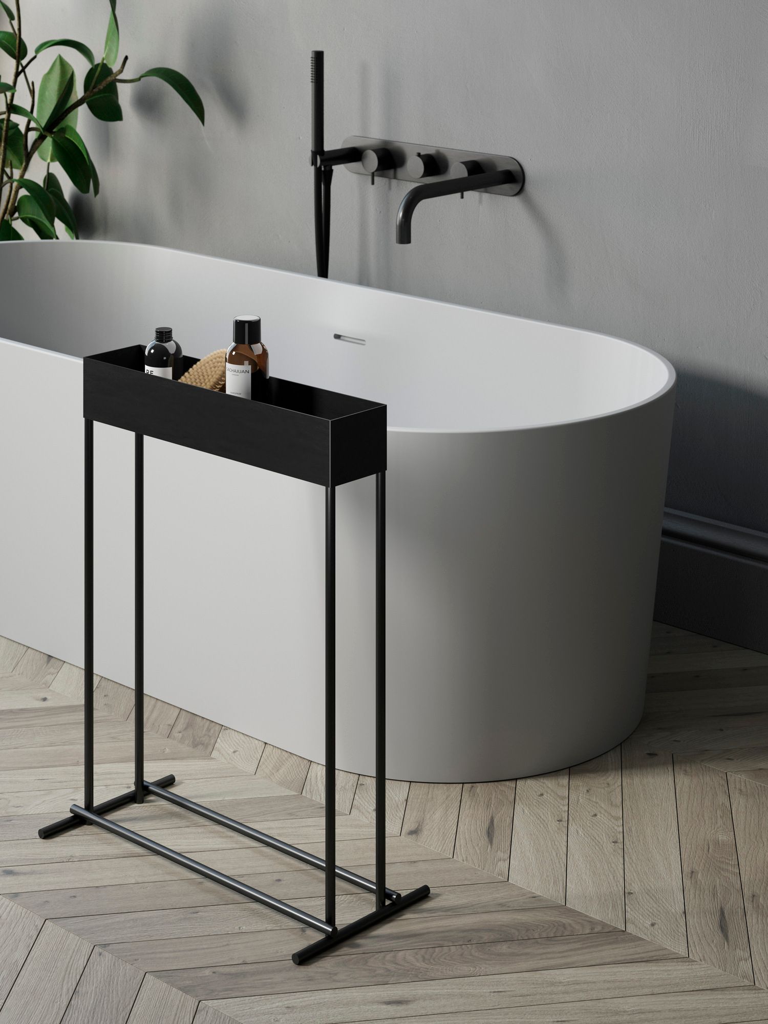 Овальная ванна в центре комнаты в Korakril™ Rexa MY PLANET ARCH-00137632 - Вид №1