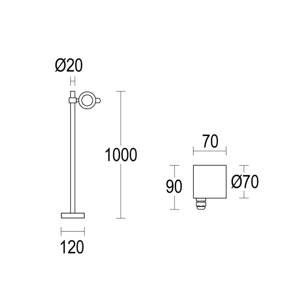 MegaSegno P 1L 1000 Ghidini Segno P .05 Темно-Cерый (Матовый)  - Вид №1