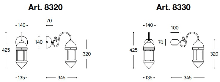 Aldo Bernardi Светодиодный садовый светильник Postierla 8330 - Вид №1