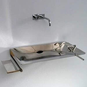 46041 Подвесная раковина настенная овальная Rapsel  белая