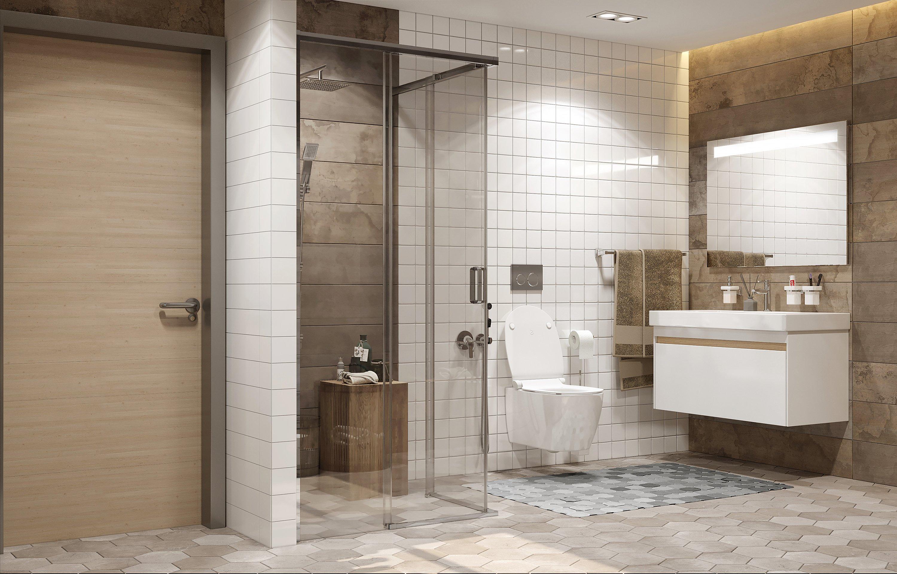 Душевое ограждение Ambassador Queen 11011105 (1000x1000x2000), 1 место - Вид №3