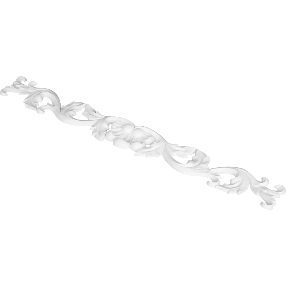 Декор для мебели «Орнамент» 46, 449х58х12 мм, ПВХ Santreyd STLM-2156243