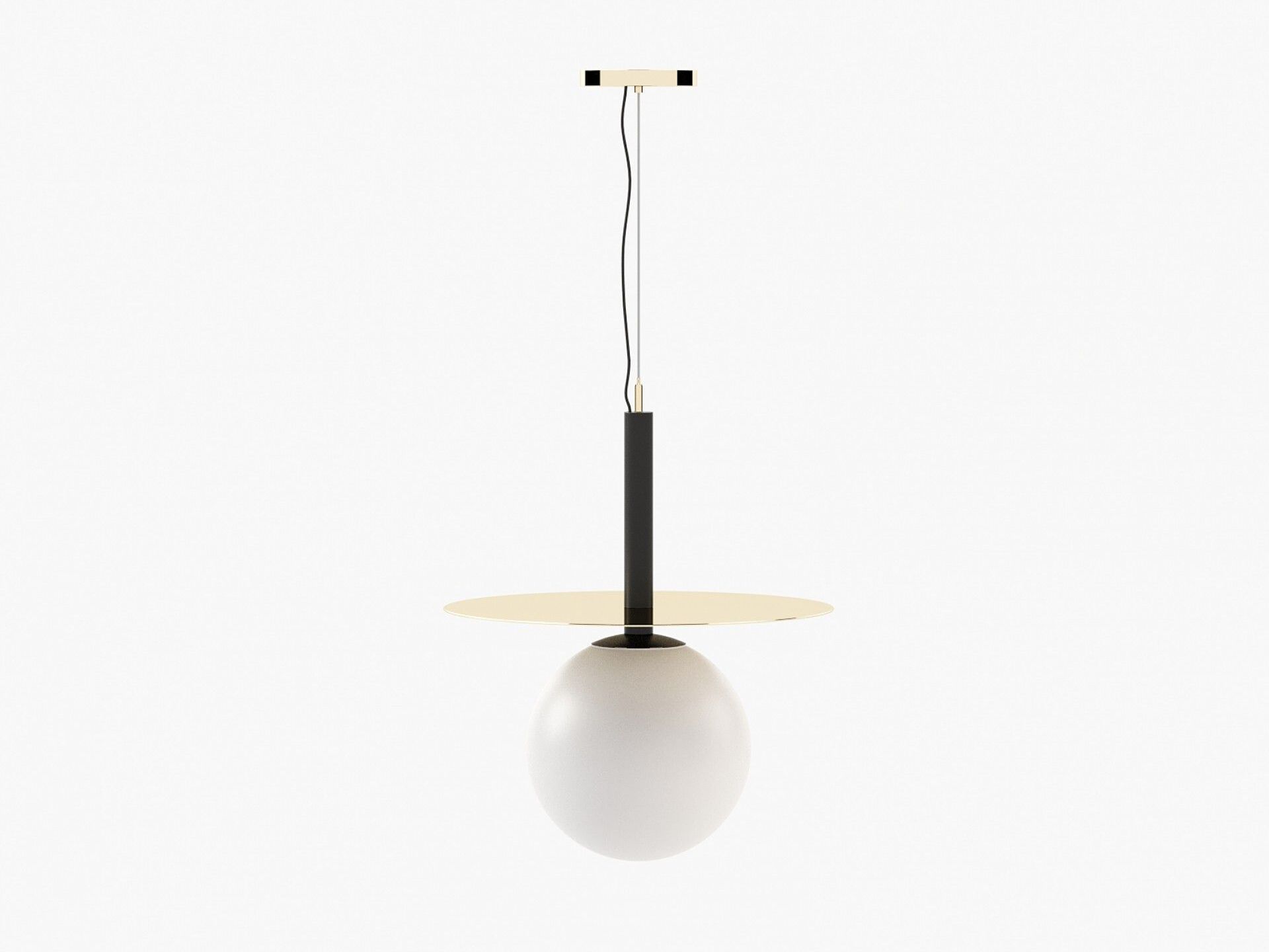 Подвесной светильник из нержавеющей стали и стекла Laskasas ARCH-00093769 - Вид №5