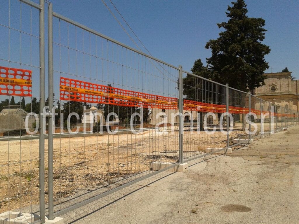 Временный и мобильный забор для строительной площадки OFFICINE D'AMICO Remobil ARCH-00052382 - Вид №1