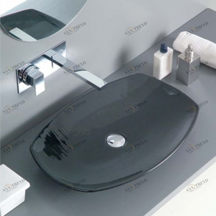 25364 Накладная раковина на столешницу  овальная Ceramica Hidra 