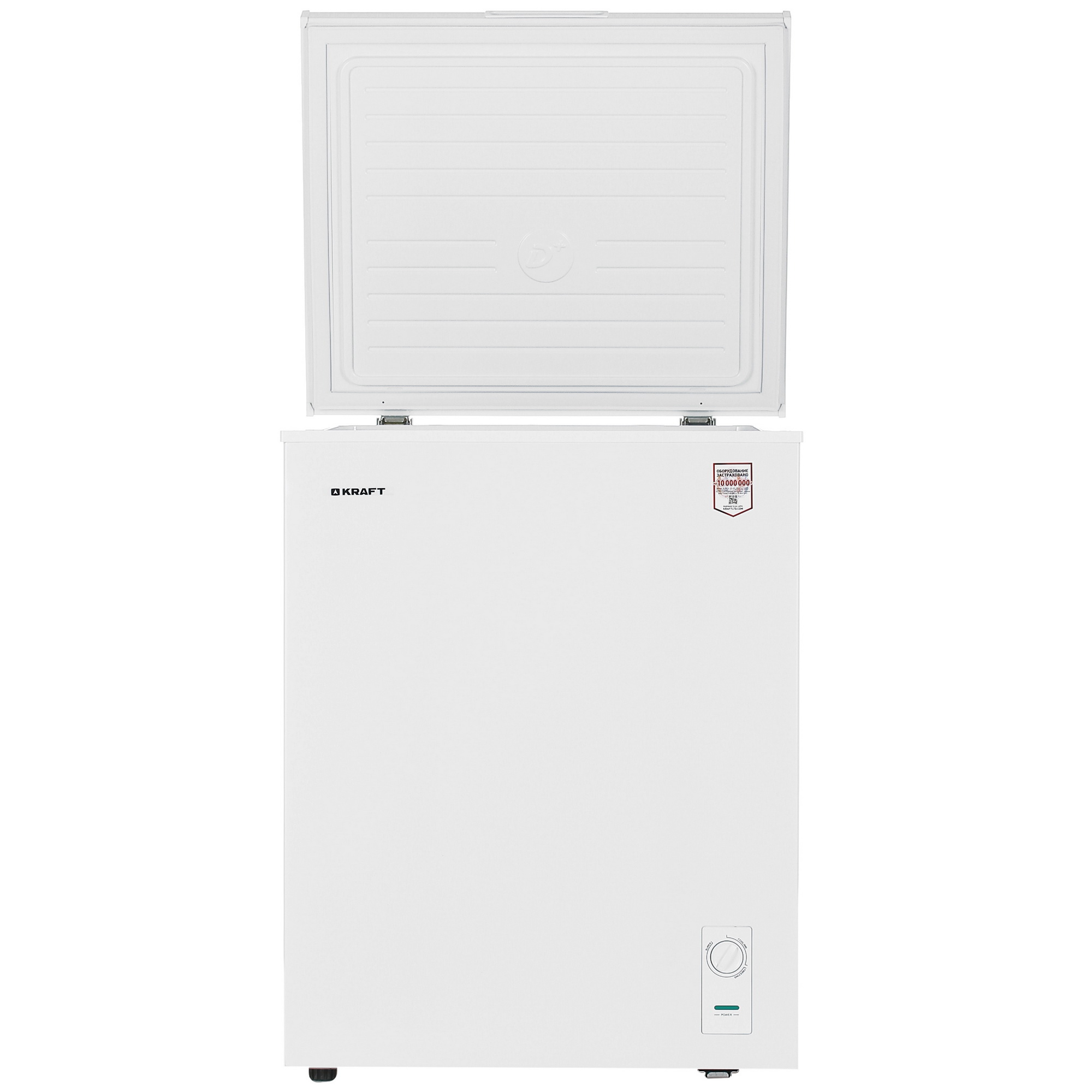 8187519 Морозильный ларь KRAFT BD (W)-152QX белый STDN-0104697 - Вид №1