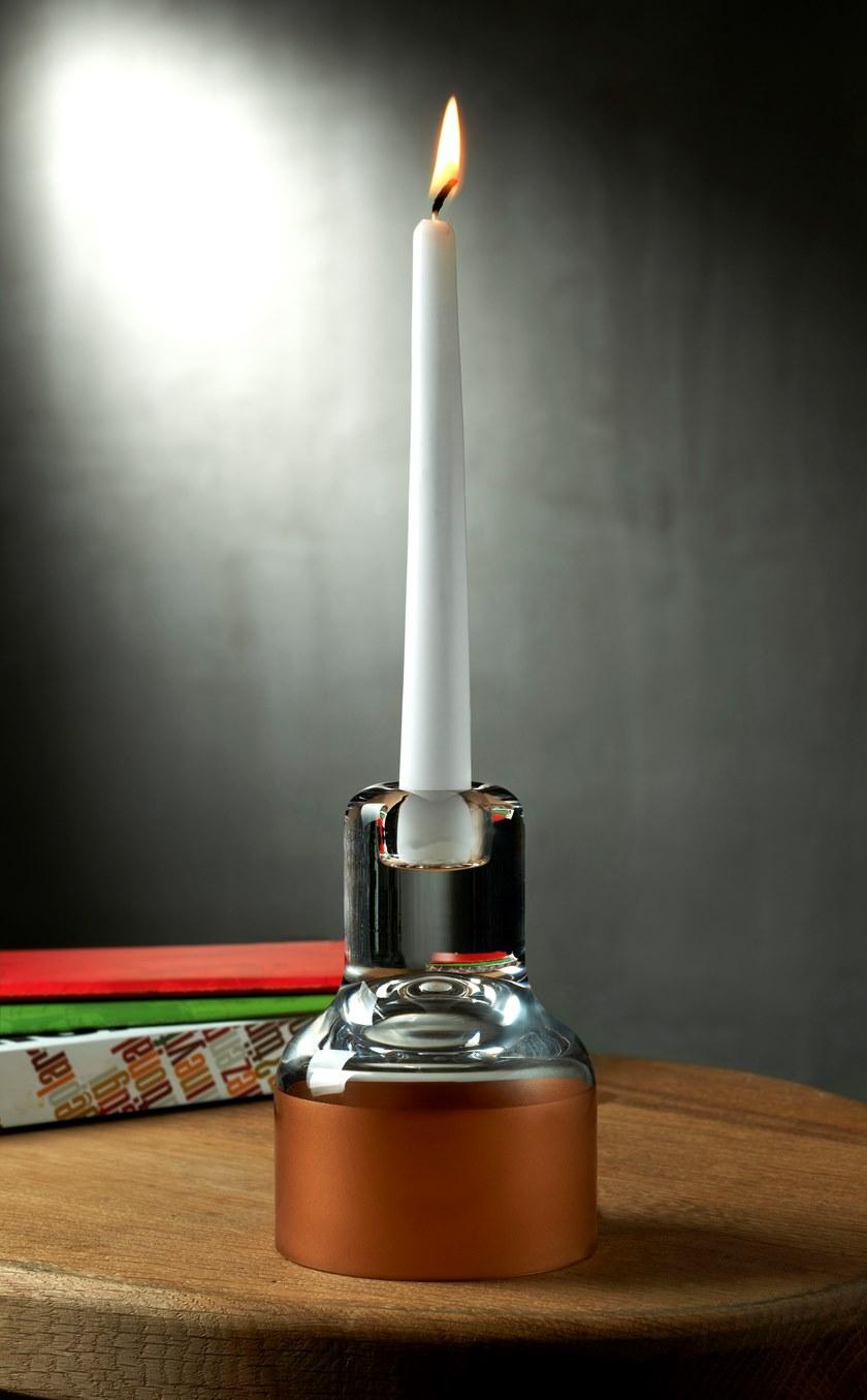 NUDE Хрустальный подсвечник на медной основе Contour sun-id-1383330 - Вид №1