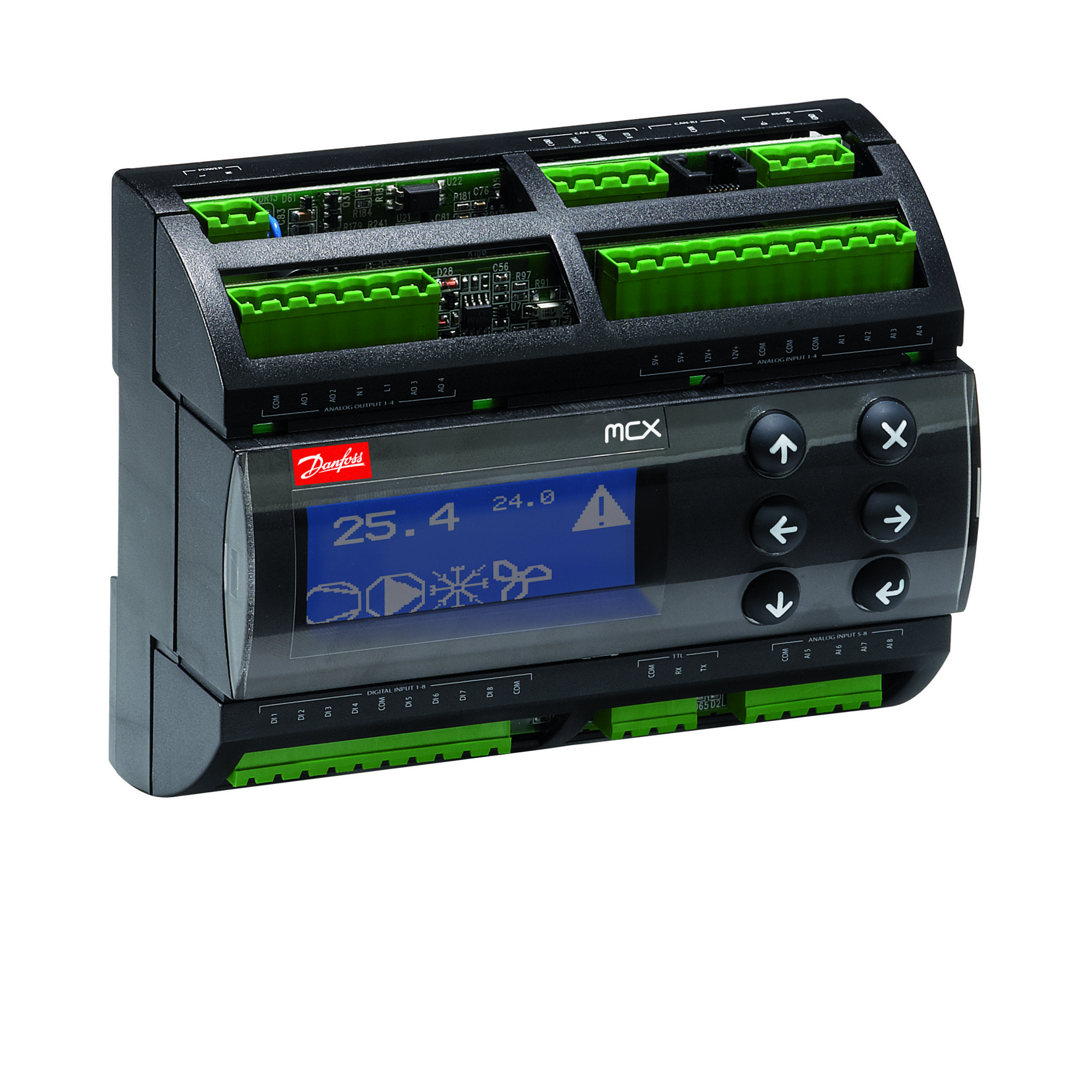 Danfoss MCX 08M2 MCX08M2 контроллер программируемый 080G0315  - Вид №7