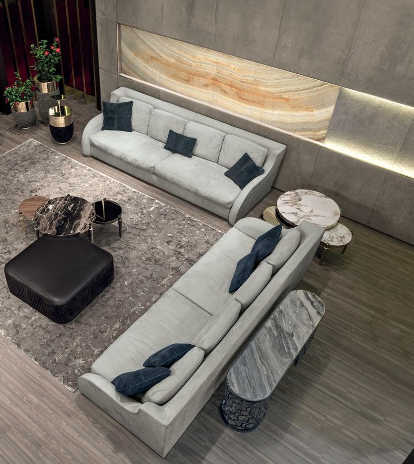 Longhi Кожаные буазери со встроенной подсветкой Aluminiun chic – doors Serie 342 - Вид №3