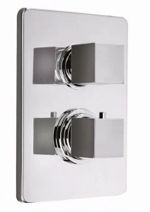 Rubinetteria Giulini Смеситель для душа с термостатом на 2 отверстия Pablolux F8213-pb