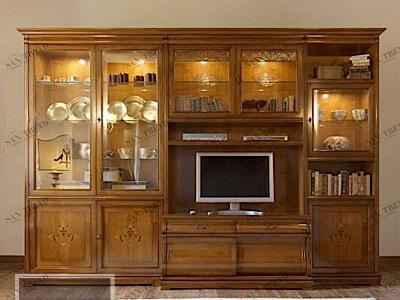 Arvestyle Книжный шкаф из массива дерева с подсветкой Fenice sun-id-1351993